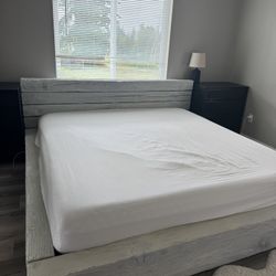 King Bed Frame And Two Night Stands