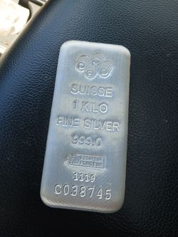 Kilo bar silver.999