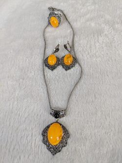 Turkish Yellow Stone jewelry set