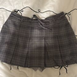 Holster Plaid Skirt