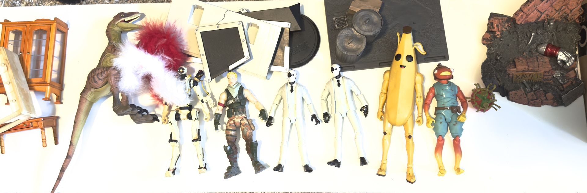 Action Figure Lot And Misc