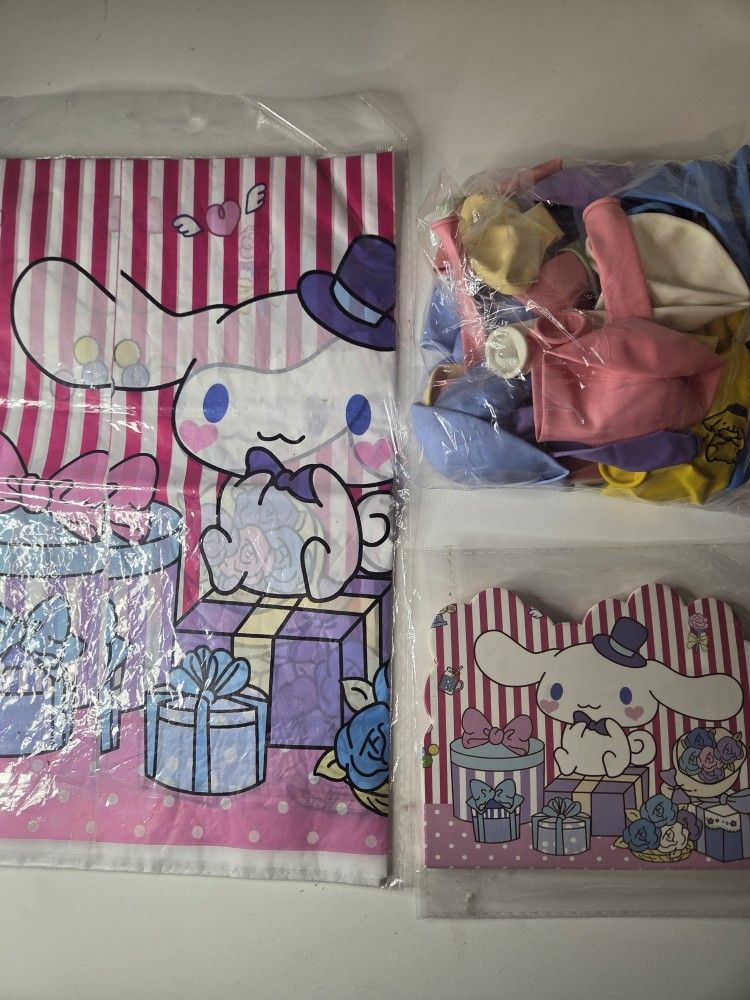 #2 Cinnamoroll Birthday Party Supplies