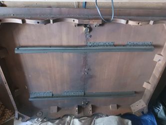 High Back Leather Chairs And Table Mid Century