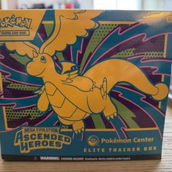 Pokemon Center ETB - Mega Evolution: Ascended Heroes