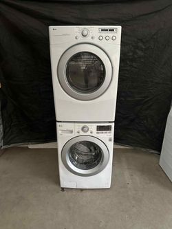 LG washer and gas dryer