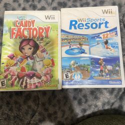 Wii Games Two For One Price Like New 