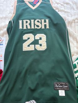 LeBron James Irish Mitchell and ness