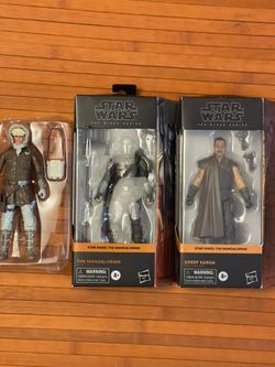 Black Series Star Wars 3 Figure Lot The Mandalorian