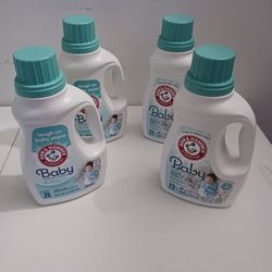 Arm & Hammer Baby Detergent- 4 bottles- $10