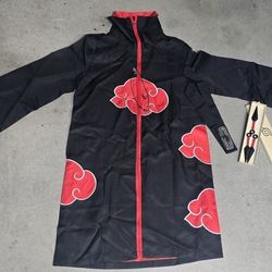 Naruto Akatsuki Cloak Costume Robe