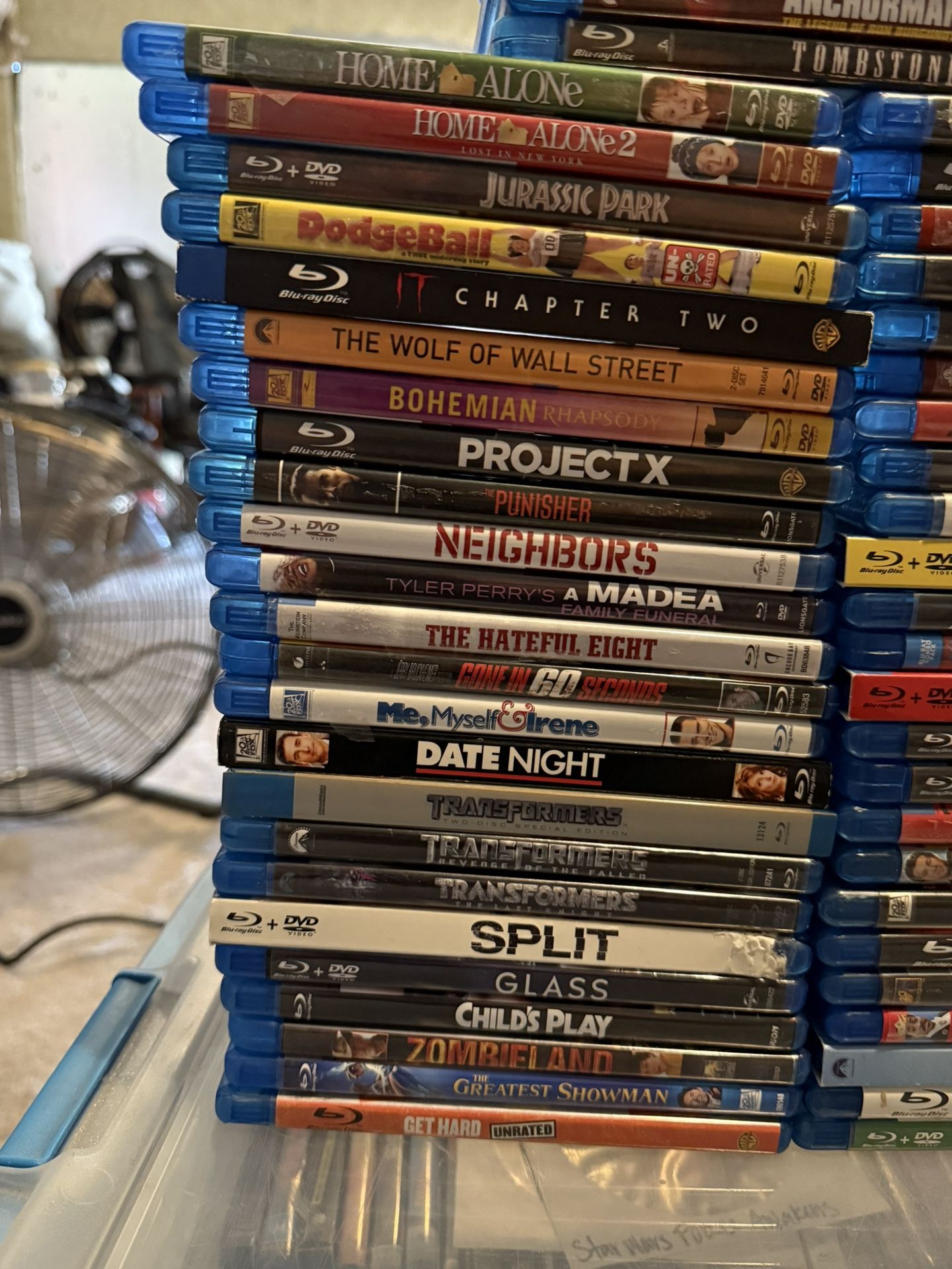 DVDs And Blu Ray Movies