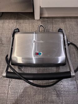 Breville Stainless Steel Panini Press Grill