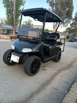 Registered golf cart Ezgo Rxv lithium plated