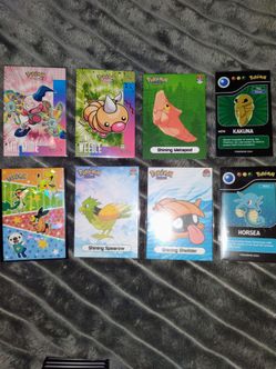 Pokemon cards and sports cards