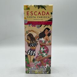 Escada Fiesta Carioca EDT 3.3 oz 100 Ml New Sealed Box Limited Edition *Authentic*