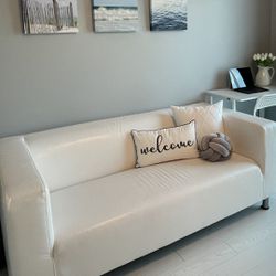 White Couch / Sofa