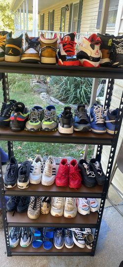 Large Lot of Mixed Sneakers
