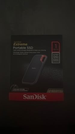 Sandisk Extreme 1TB Portable SSD, Brand New Sealed