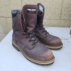 Size 10.5 Wide Mens Work Boots Steel Toe