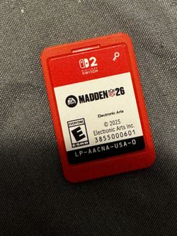 Madden 26 & Mario