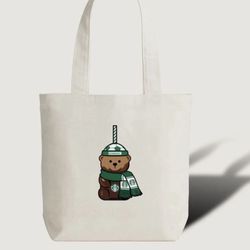 New Starbucks Bearista Soccer Limited Edition Cold Cup & Tote Bag