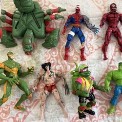 Vintage 90s Action Figures