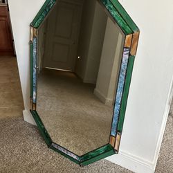 Stained Glass Mirror