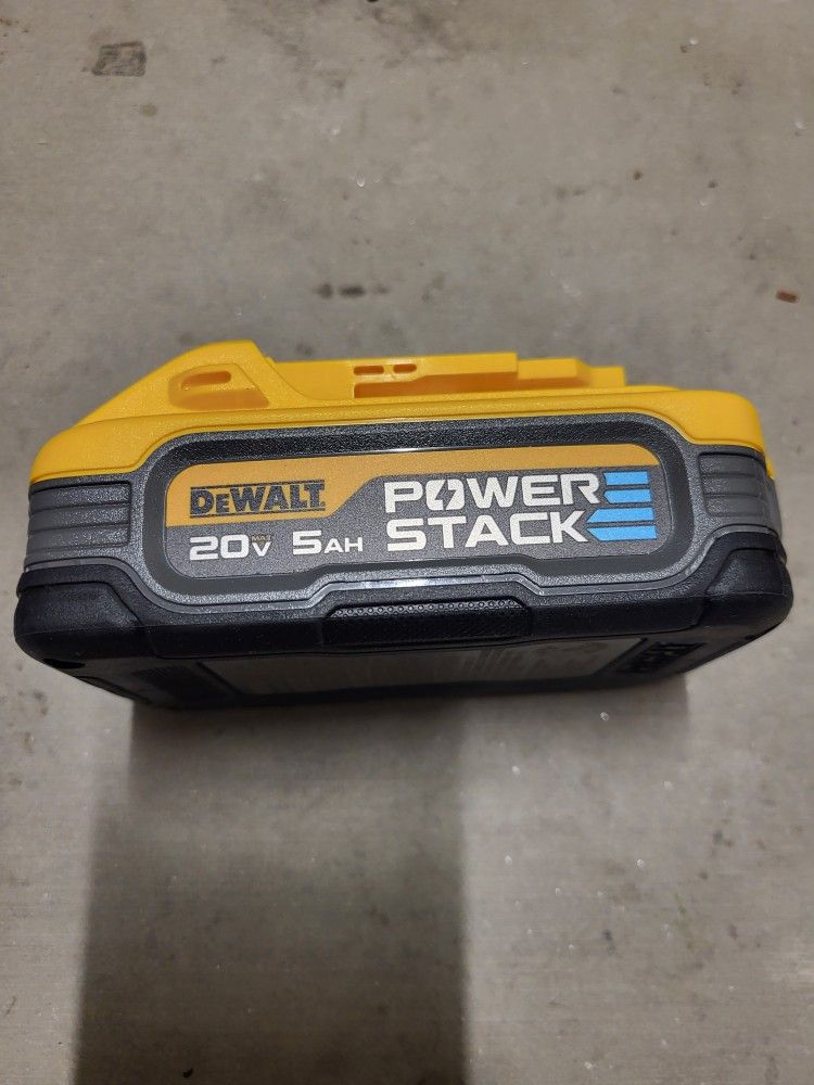 Dewalt 5ah Power Stack Battery $120