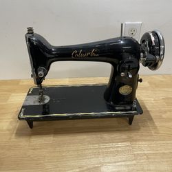 Vintage Columbia Sewing Machine