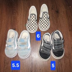 Baby/Toddler VANS Size 5 / 5.5 / 6 