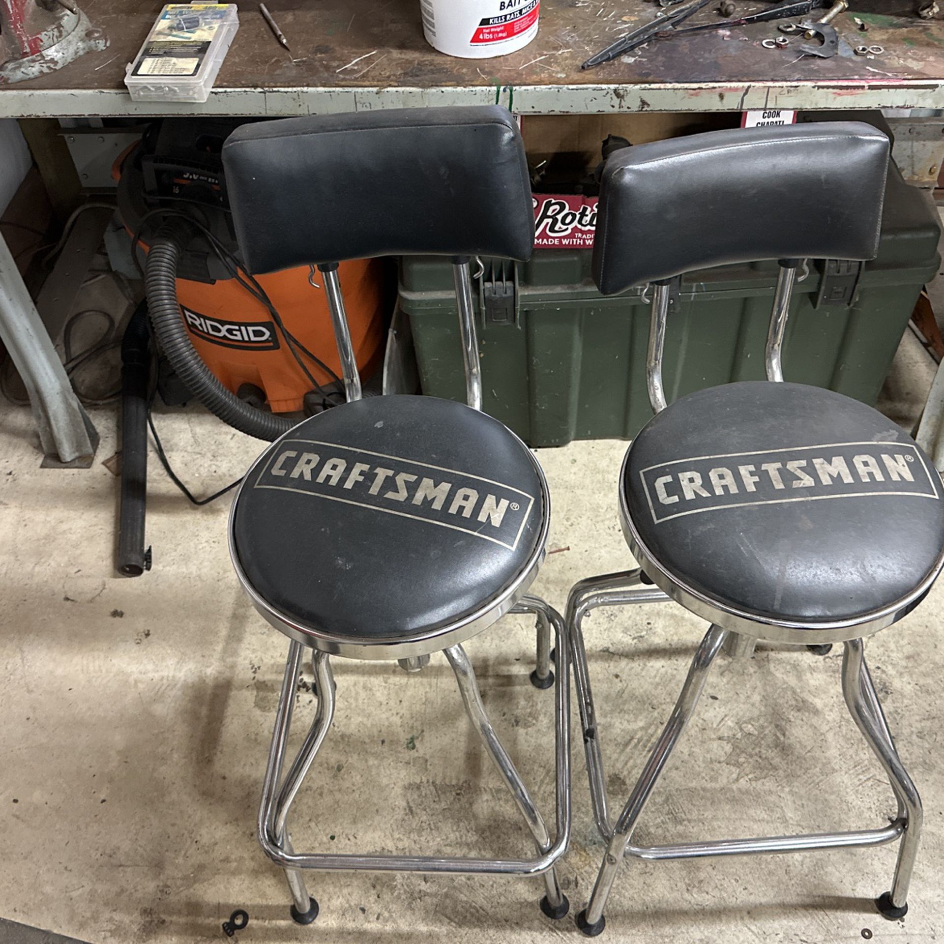 2 Craftsman Shop Chairs