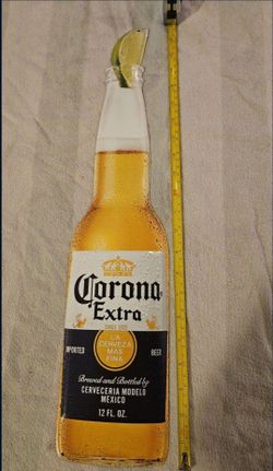 Corona Extra Tin Sign Bottle $20 ea Firm On Price