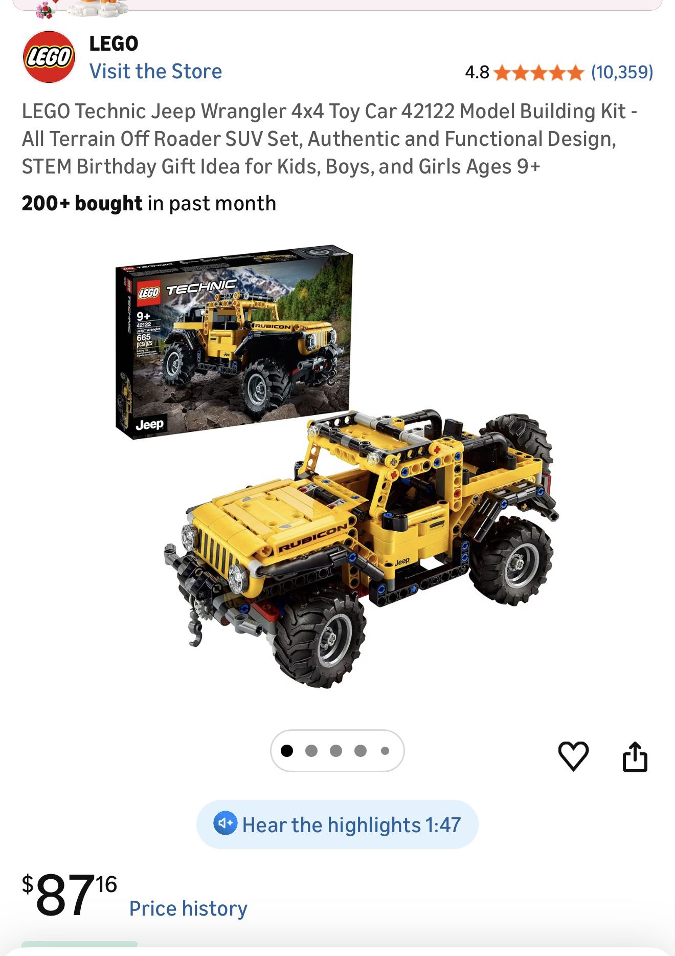 Lego Tecnic jeep for Sale in Paramount, CA - OfferUp