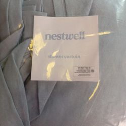 Nestwell Hemp Shower Curtain 