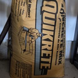 80# Bag of Quikcrete - FREE!