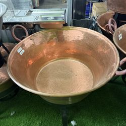 Cazo De Cobre 💯 Mexicano Hecho A Puro Martillo 35”