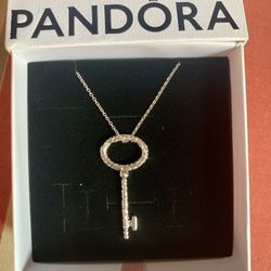 Pandora Regal Key Necklace