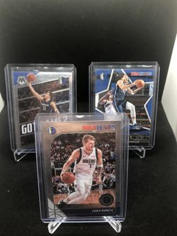 Luka Doncic 3 Card Lot