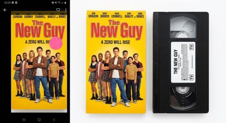 The new guy vhs movie