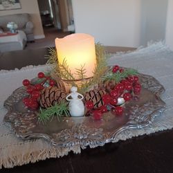Decorative Holiday Tray 