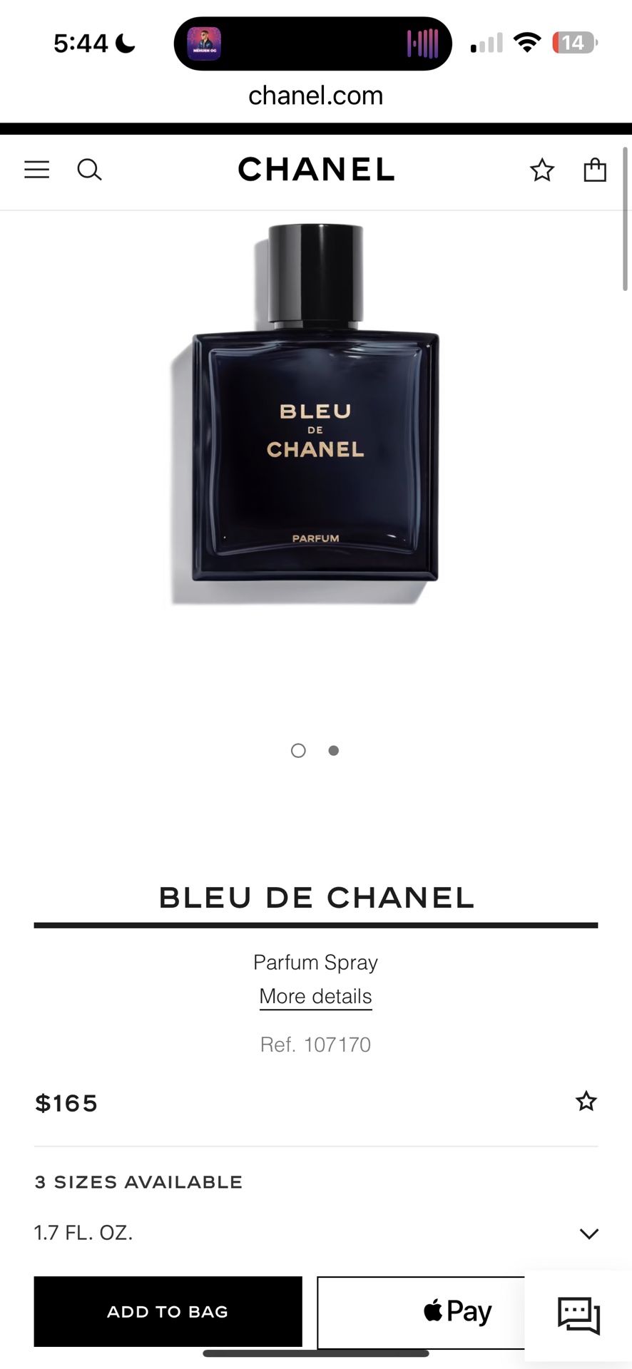 Bleu De Chanel
