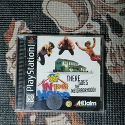 WE In Your House Ps1 (+Ps2) Game