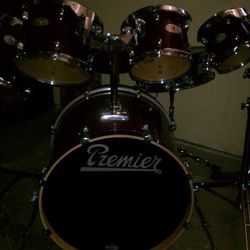 Premieres artist birch 5 piece Jazz Drumset