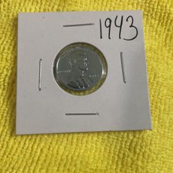 Us Coin 1943 Steel Penny