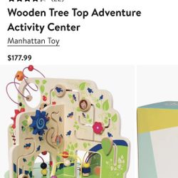 The Manhattan Toy Company Wooden Tree Top Adventure Activity Center
