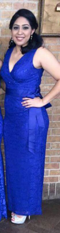 Royal Blue Dress