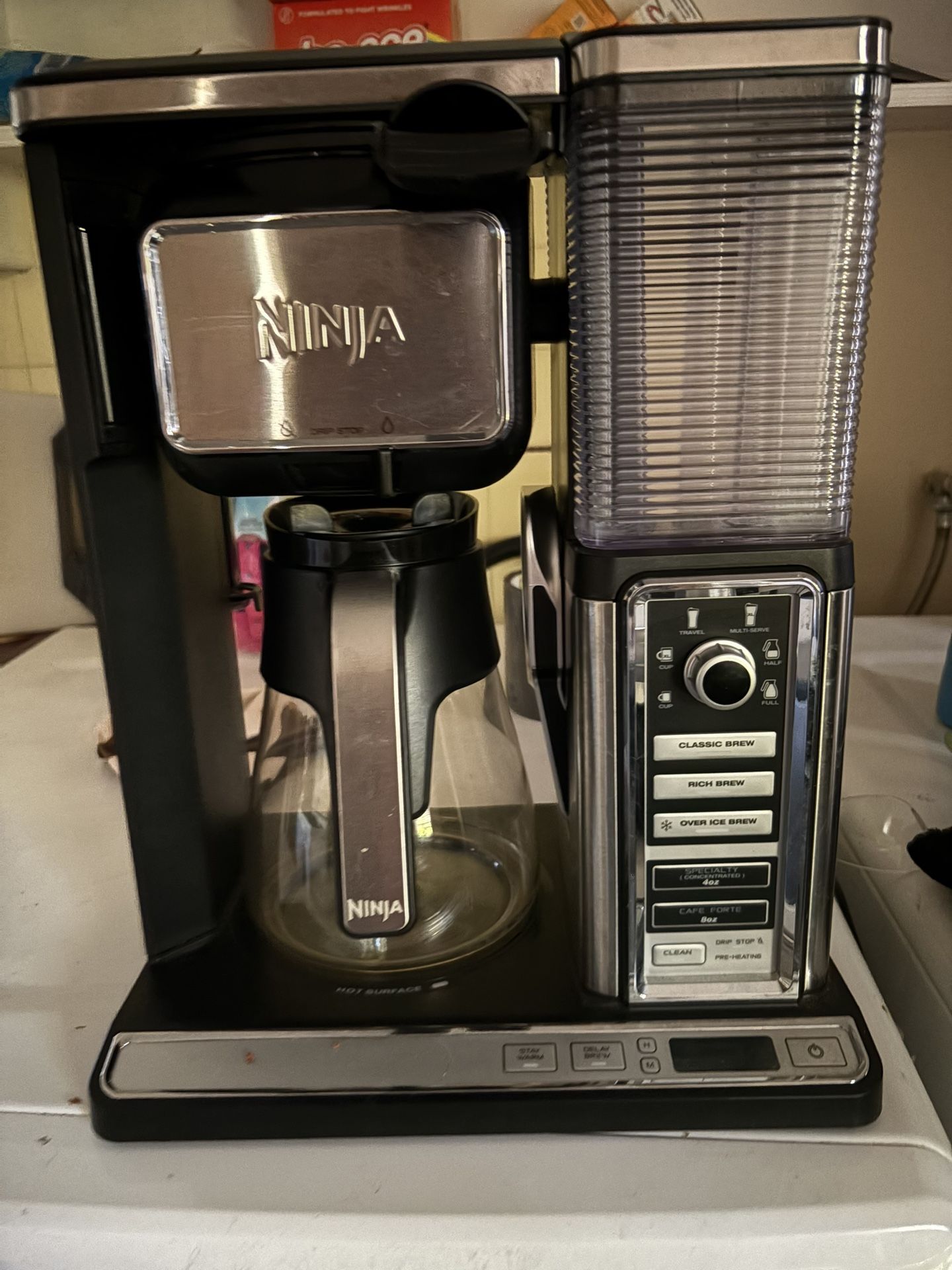 Coffee Maker Ninja With Frater For Single Or 12 Cups