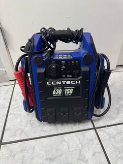 Cen‑Tech 630 Jump Starter + Air Compressor