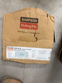 Simpson Strong-Tie CS14-R 14-Gauge 25-Ft Coiled Strap