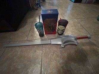 Masters of the universe popcorn buckets and sippers.